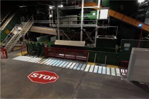 Safety light markings for pedestrians - automation